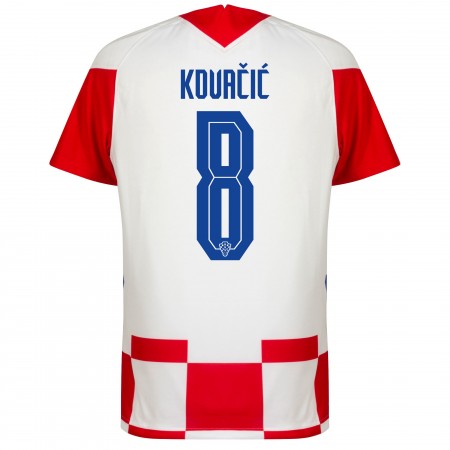 Camisetas Croacia Mateo Kovacic 8 Primera Equipacion Eurocopa 2020